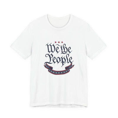 We The People constitution script patriotic t-shirt design