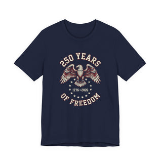 250 Years of Freedom Eagle T-Shirt — 1776-2026