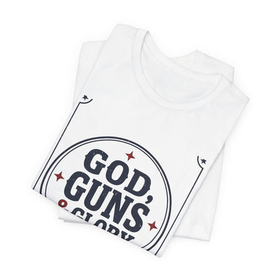 God, Guns & Glory Vintage Badge T-Shirt
