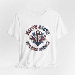 Happy 250th Birthday America Retro T-Shirt