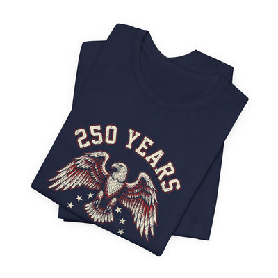 250 Years of Freedom Eagle T-Shirt — 1776-2026