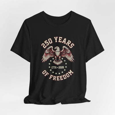 250 Years of Freedom Eagle T-Shirt — 1776-2026