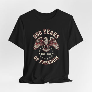 250 Years of Freedom Eagle T-Shirt — 1776-2026