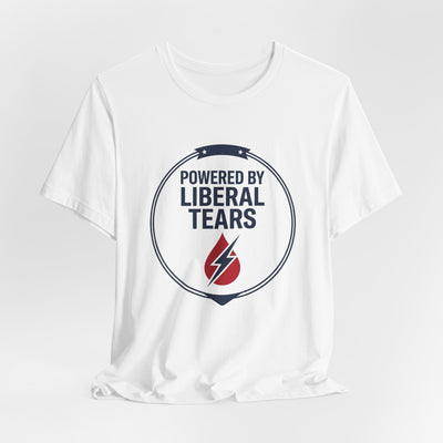 Powered By Liberal Tears Funny T-Shirt