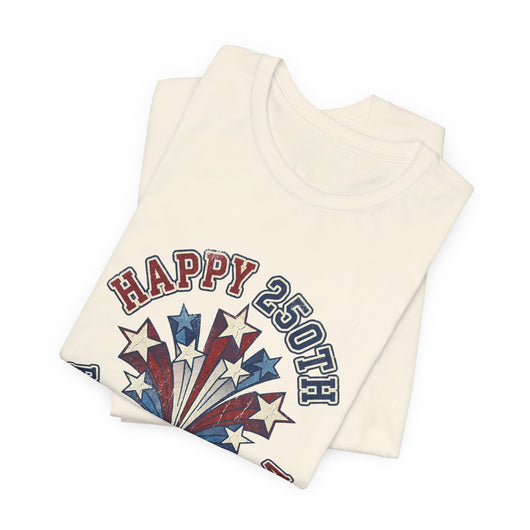Happy 250th Birthday America Retro T-Shirt