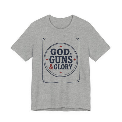 God, Guns & Glory Vintage Badge T-Shirt