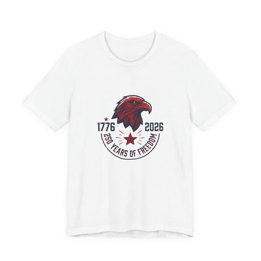 1776-2026 America 250 Years of Freedom eagle t-shirt design