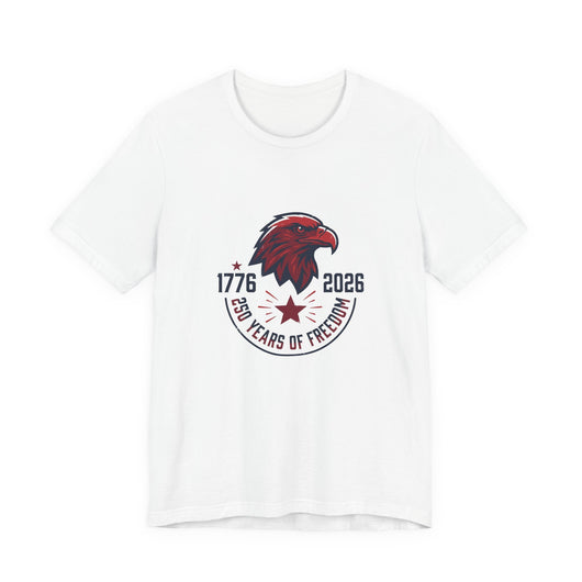 1776-2026 America 250 Years of Freedom eagle t-shirt design