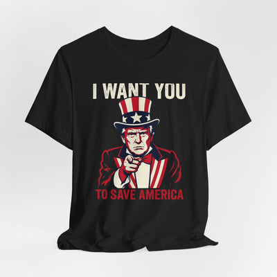 Trump Uncle Sam I Want You T-Shirt