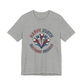 Happy 250th Birthday America Retro T-Shirt
