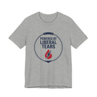 Powered By Liberal Tears Funny T-Shirt