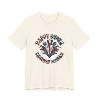 Happy 250th Birthday America Retro T-Shirt