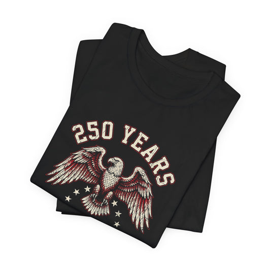 250 Years of Freedom Eagle T-Shirt — 1776-2026