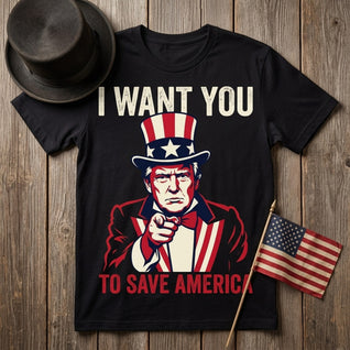 Trump Uncle Sam I Want You T-Shirt