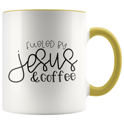 Fueled Jesus and Coffee - Mug - Adoration Apparel | Christian Shirts, Hats, for Women, Men and Toddlers