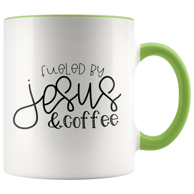 Fueled Jesus and Coffee - Mug - Adoration Apparel | Christian Shirts, Hats, for Women, Men and Toddlers