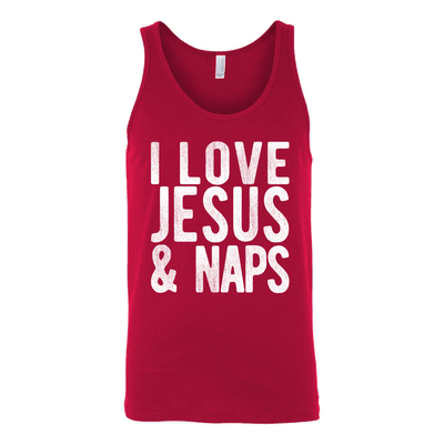 "I LOVE JESUS AND NAPS" Tee-Shirt, Sweatshirt, Tank or Hoodie - Adoration Apparel | Christian Shirts, Hats, for Women, Men and Toddlers