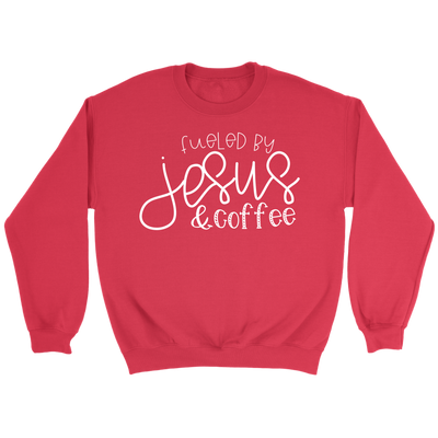 Fueled by Jesus & Coffee- shirts and hoodie - Adoration Apparel | Christian Shirts, Hats, for Women, Men and Toddlers