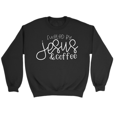 Fueled by Jesus and Coffee shirt