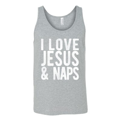 "I LOVE JESUS AND NAPS" Tee-Shirt, Sweatshirt, Tank or Hoodie - Adoration Apparel | Christian Shirts, Hats, for Women, Men and Toddlers